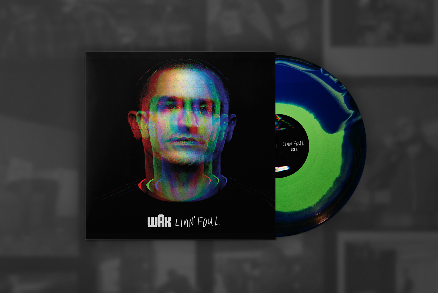 WAXMODE OG Vinyl Record Player + LIVIN' FOUL!