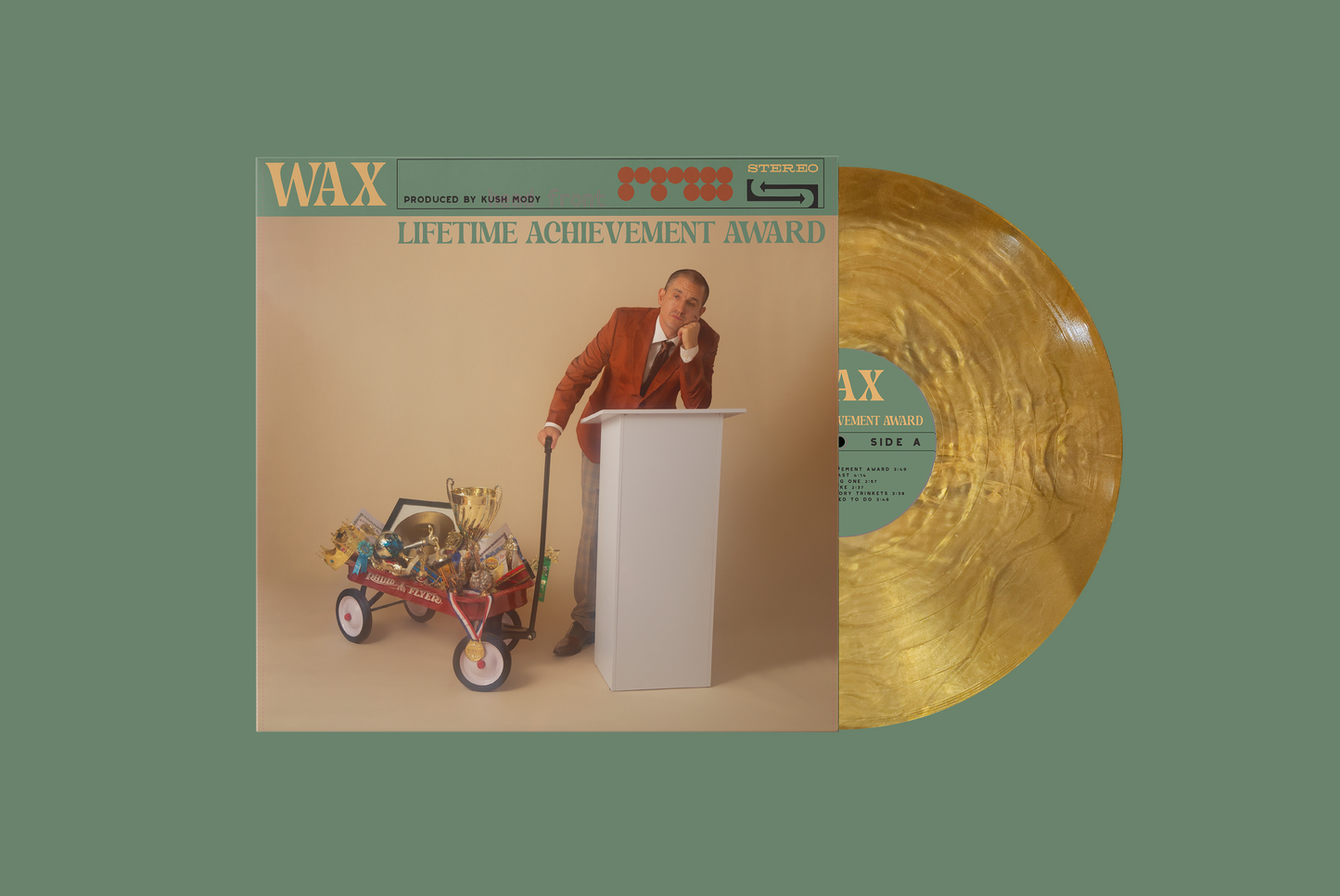 WAXMODE OG Vinyl Record Player w/ FREE WAX VINYL OPTION