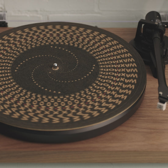 Cork Slipmat Zoetrope for Record Player